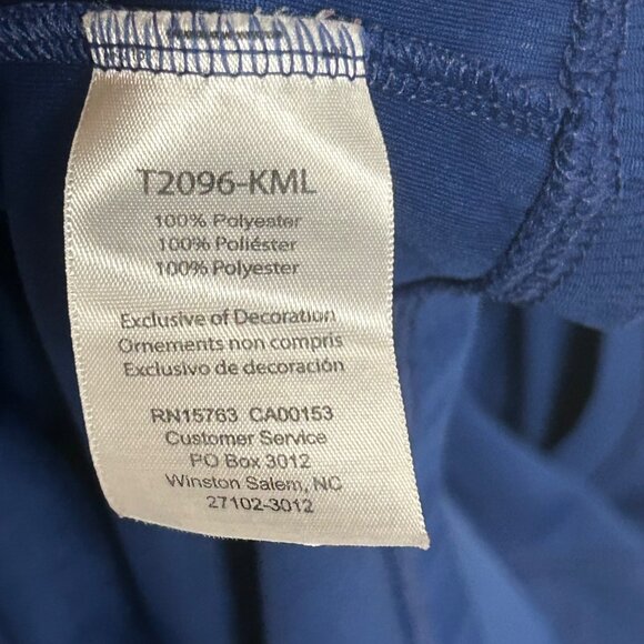 Champion Muscle T-Shirt Sleeveless Sport Double Dry Blue Men's Size MGUC - Picture 9 of 9